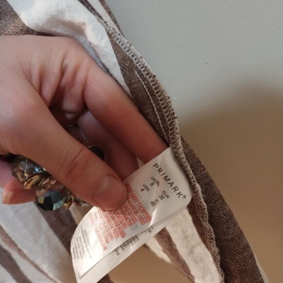 Primark 100% cotton dress, SZ 4, - Picture 3 of 5